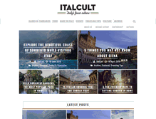 Tablet Screenshot of italcult.net